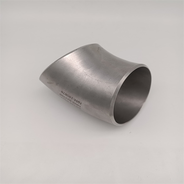 Stainless Steel Buttweld 45 Degree Elbow Sliver Pipe Fittings