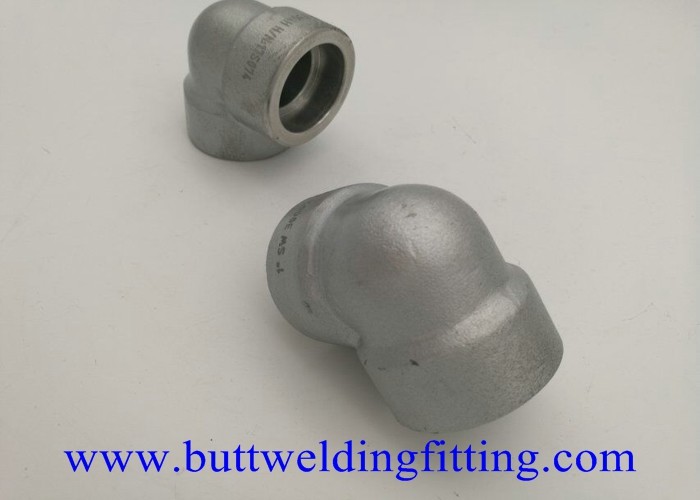 3000# A 182 F304H ANISI B16.9 Stainless Steel Forged Pipe Fittings 1'' 90 Degree SW Elbow