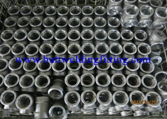 Stainlesss Steel Forged Steel Fittings ，Flangeolet , Weldolet , Reduce Tee , A182 F52 / F53 / F55 ASME B16.11
