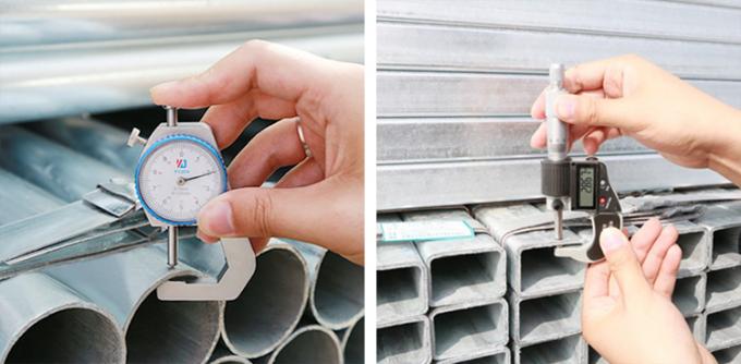 হট ডিপ জিআই কনস্ট্রাকশন স্ক্যাফোল্ডিং রাউন্ড ওয়েল্ডেড প্রি গ্যালভানাইজড স্টিল পাইপ 5