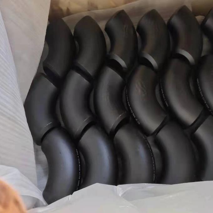 বাট dingালাই দীর্ঘ ব্যাসার্ধ 45 ডিগ্রি কনুই কার্বন ইস্পাত পাইপ জিনিসপত্র 1