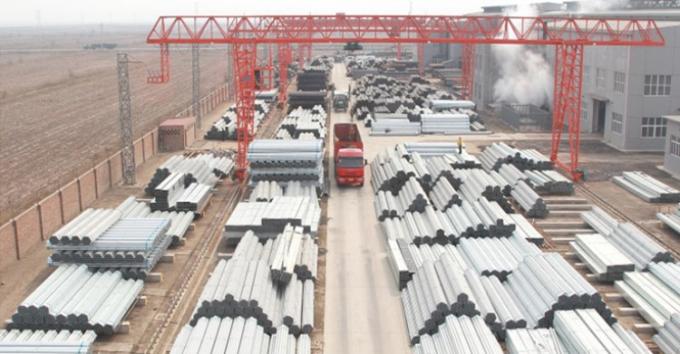 হট ডিপ জিআই কনস্ট্রাকশন স্ক্যাফোল্ডিং রাউন্ড ওয়েল্ডেড প্রি গ্যালভানাইজড স্টিল পাইপ 0