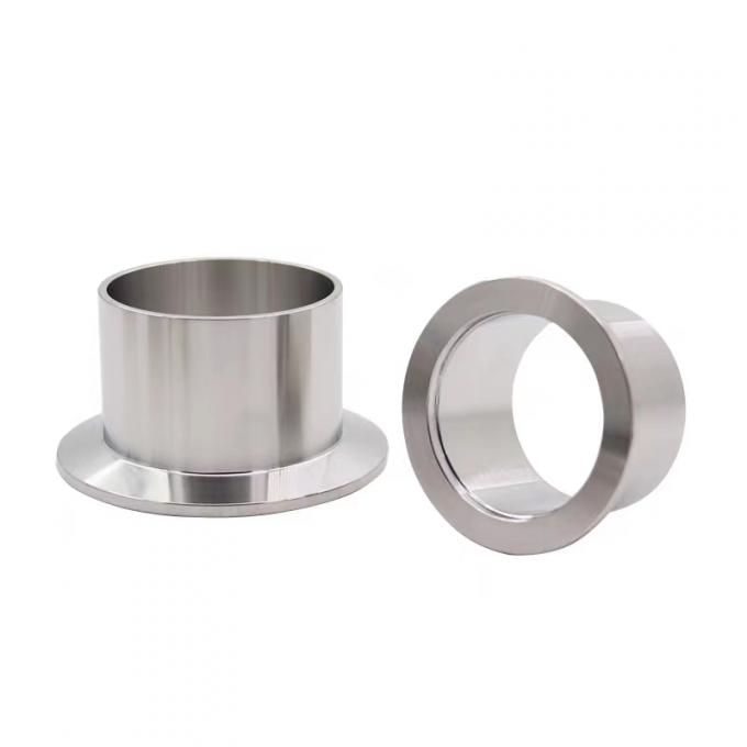 স্টেইনলেস স্টীল flanges ছোট বাট জোড় পাইপ ফিটিং বিজোড় স্টাব শেষ 6