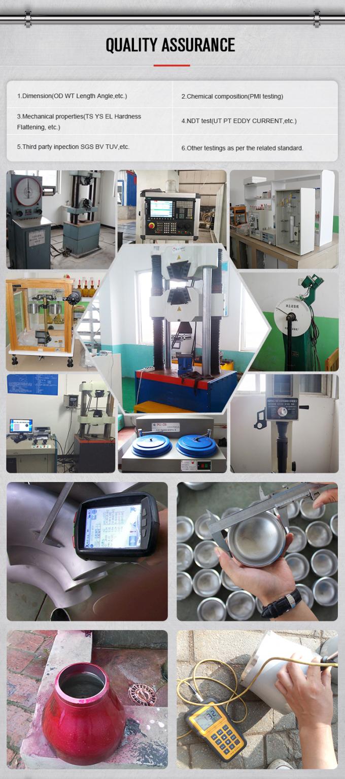 ঝালাই করা 1/2"-48" ASME B16.9 ASTM B366 Hastelloy B2 UNS N10665 AlloyB2 ব্যারেড টি 3