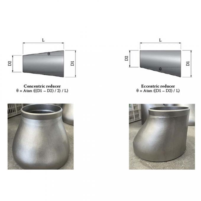 TOBO ASTM A420 GR WPL6 SMLS LTCS DN80xDN50 Sch 40 এক্সসেন্ট্রিক রিডাক্টর 2