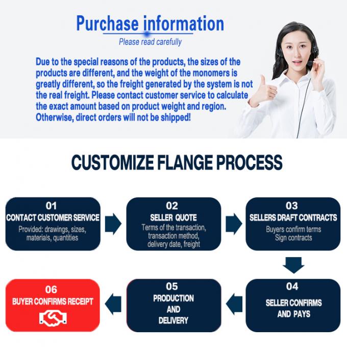 ফ্ল্যাঞ্জ ব্লাইন্ড ASME B16.5 RF CL 300 ASTM A182 GR F316/F316L ওয়েল্ড নেক ফ্ল্যাঞ্জ RF 5