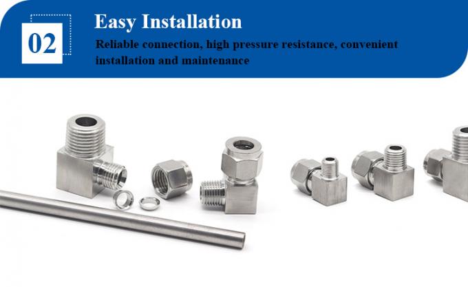 স্টেইনলেস স্টীল WP304L WP316L সমান টি SCH STD থ্রেডেড টি 1