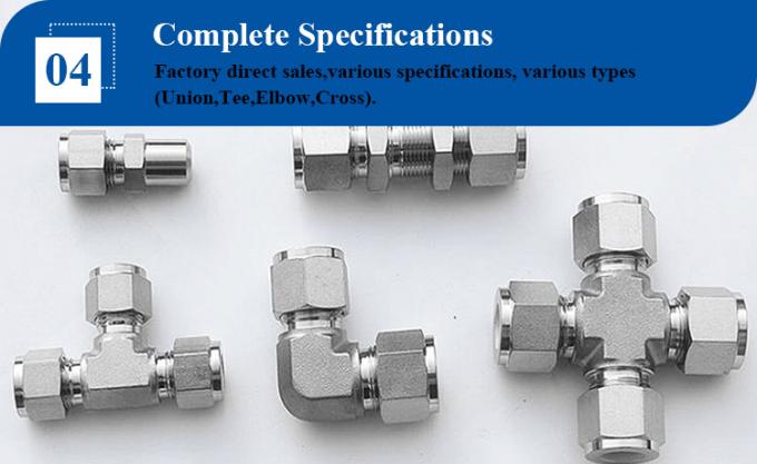 স্টেইনলেস স্টীল WP304L WP316L সমান টি SCH STD থ্রেডেড টি 3