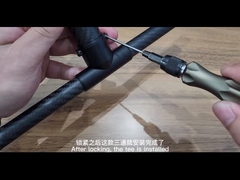 ASME B16.5 WP304L / 316L 150 # স্টেইনলেস স্টিল সমান টি স্টেইনলেস স্টীল পাইপ ফিটিং MT23