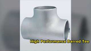 সুপার ডুপ্লেক্স ব্যারেড টি ASME B16.9 হাই প্রেসার ফিটিং