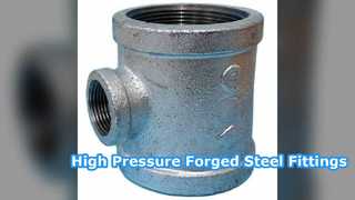উচ্চ চাপ নকল ইস্পাত পাইপ ফিটিং 2000LB থেকে 9000LB
