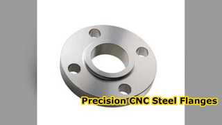 কাস্টম নকল কার্বন ইস্পাত Flanges CNC মেশিন
