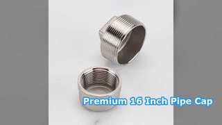 ASTM A403 WP304 স্টেইনলেস স্টীল পাইপ ক্যাপ 16 ইঞ্চি Sch 120