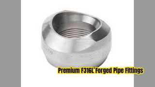 F316L স্টেইনলেস নকল পাইপ ফিটিং উচ্চ চাপ সমাধান