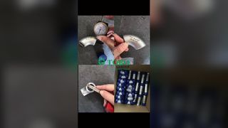 90° LR কনুই 1" Sch80 A403 WP316L | স্টেইনলেস স্টিল পাইপ ফিটিং