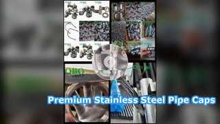 উচ্চ মানের ASTM A403 WP304 স্টেইনলেস স্টীল পাইপ ক্যাপ