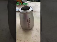 ASME B16.9 স্টেইনলেস স্টিল কনসেন্ট্রিক রিডুসার 304/316L বিজোড় বাট ওয়েল্ড পাইপ ফিটিং