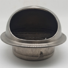 5 Inch Air Vent Cap Cover Stainless Steel Round Kitchen Wall Exhaust Waterproof Ventilation Mushroom Pipe