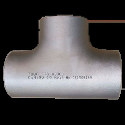 SCH40 ASTM B16.9 Pipe Fitting Carbon Steel Tee With Butt Welding