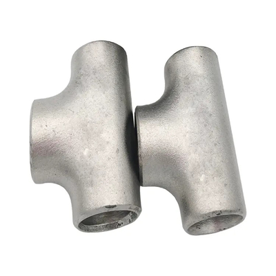 Nickel Alloy Seamless Equal Tees Pipe Fitting Monel 400 C276 Customized Size Tee