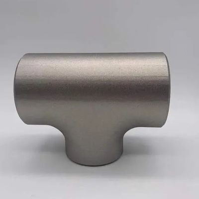 Seaworthy Packed PMI Tested Durable Stainless Steel Butt Weld Tee ASME B16.9