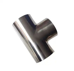 SCH80 1-24'' High Precision Nickel Alloy B366 WPNIC11 Incoloy 800HT Socket Welding Tee