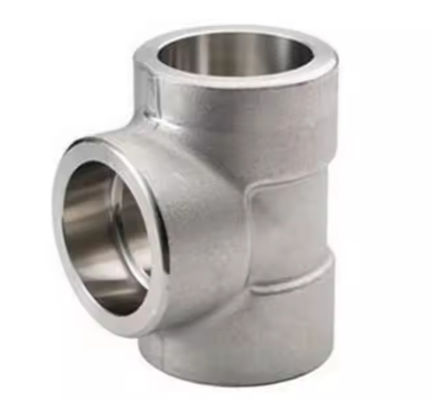 Solution Annealed Corrosion Resistant Stainless Steel Butt Weld Tee A403 WP316L