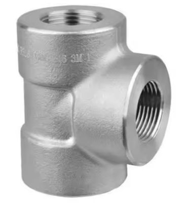 2'' SCH40 Pipe Fittings Tee Duplex Stainless Steel 2205 / UNS S31803 Equal / Reducing Tee