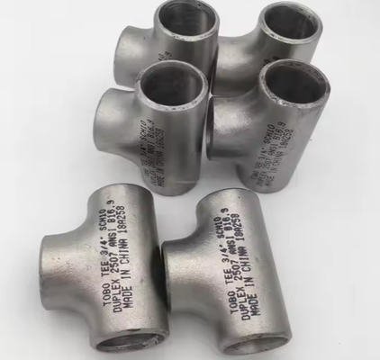 High Quality N10276 N06022 N062000 Equal Tee Reducing Tee Fittings Nickel Alloy Hastelloy C276 C22 C2000 Tee