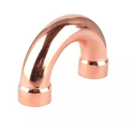 Wholesale 180 Degree Elbow Copper Return Bend Metal Copper Welding Pipe Fitting