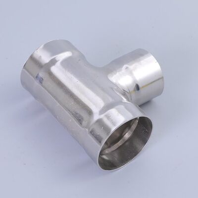 Stainless Steel Barred Tee Butt Weld ASME B16.9 SCH 80 Corrosion Resistant for Industrial Use