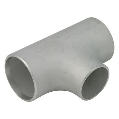 Super Duplex Stainless Steel 2205 Seamless Equal Tee Butt Weld Fittings ASME B16.9