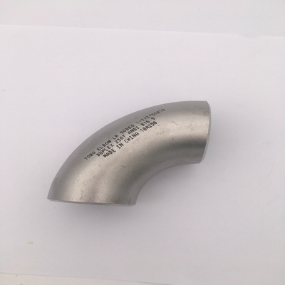 Duplex Stainless Steel 2507 90° LR Elbow Pipe Fitting ASME B16.9 Butt Weld Fitting