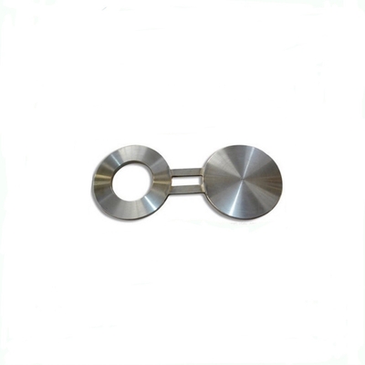 Stainless Steel Butt Weld Flange Full Face Flange Gasket 316 4'' PN50 Figure 8 Spectacle Blind Flange ASTM ANSI B16.9