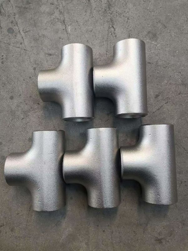 Welsure Stainless steel B16.9 butt-weld ends tee stainless steel tube fittings