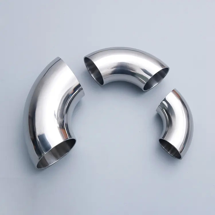 Stainless Steel Elbow Butt-Weld Long Radioa 90 45 Degree Pipe Fittings Cold Rolled  4 Inch SCH40 Eblow