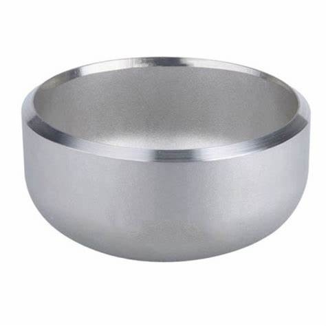Customized Stainless Steel Pipe Cap with Polished Surface Treatment in Various Standards