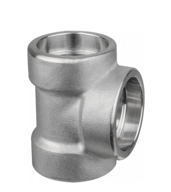 SW Tee Socket Welding Fitting Forged Pipe Fitting TR TS NPS 1/8