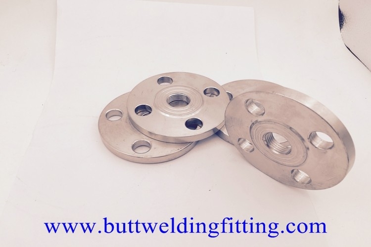 Copper Nickel C70600 ASME B16.5 Threaded Forged Steel Flanges OD 2 1/2'' Class 300