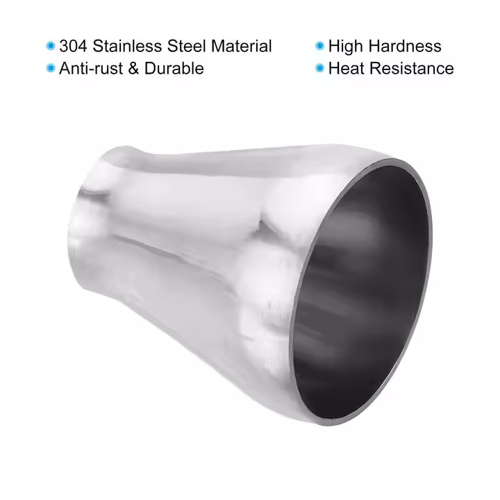 ASME B16.9 ASTM A234-WPB Strength and Durability Versatile  Stainless Steel Reducer