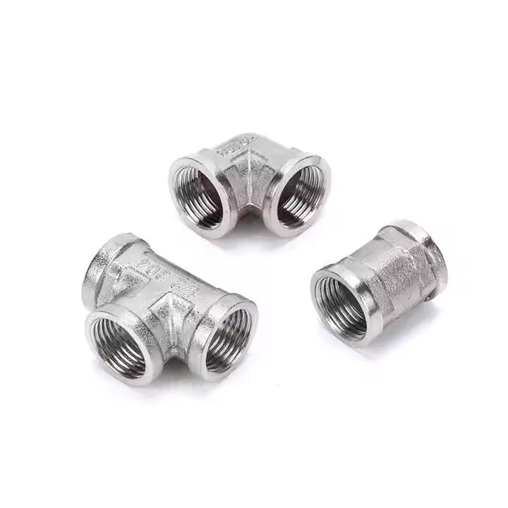 Customized Male Female Threads Elbow/tee/cross fitting 1/4