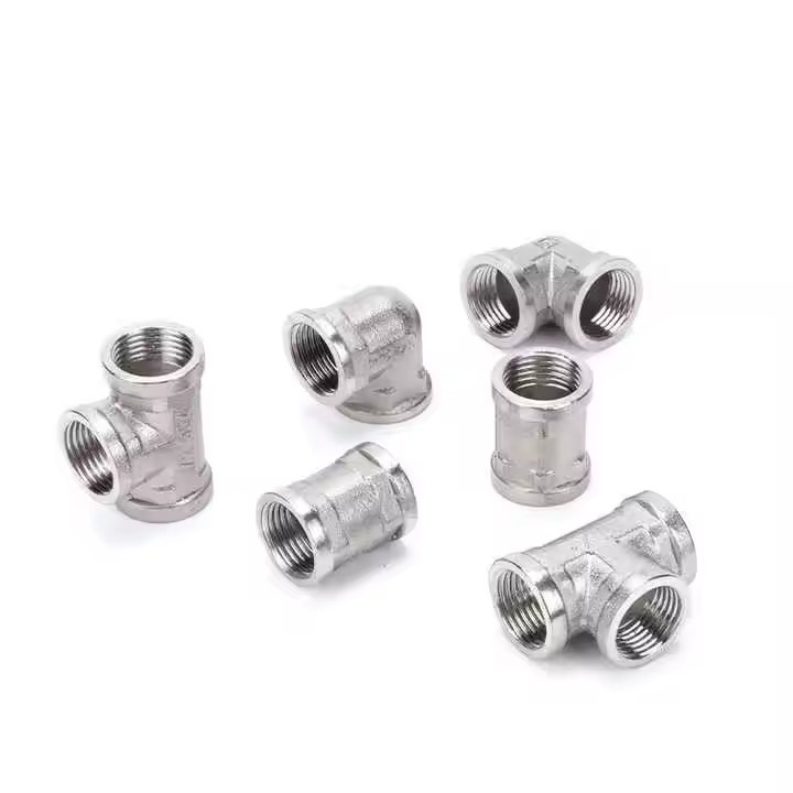 Customized Male Female Threads Elbow/tee/cross fitting 1/4