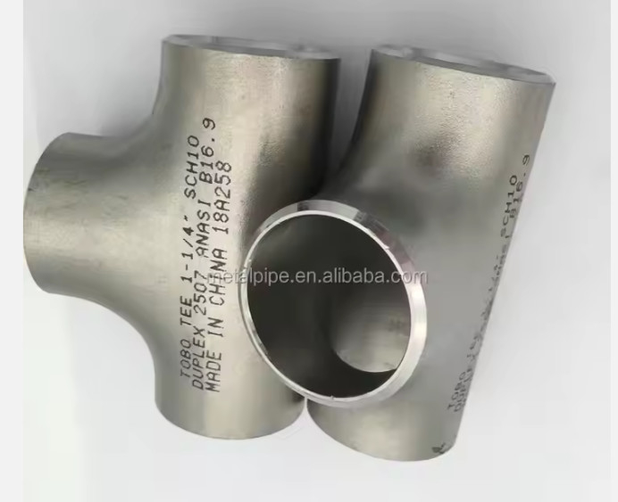 ASTM A815 UNS S31803 Duplex Stainless Steel ASME B16.11 For High-Pressure Pipelines