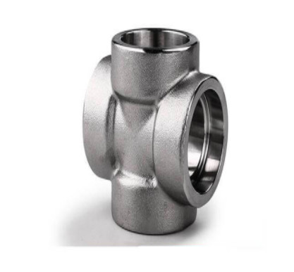 Cross Forged Carbon Steel Weld 304 2 Inch 3000# Fittings For Oil Water