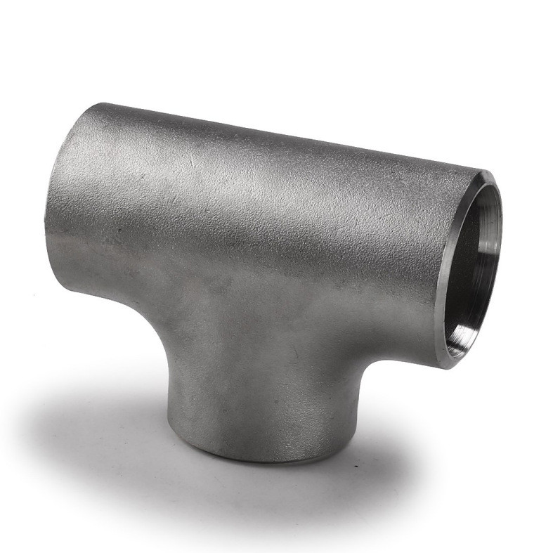Welsure Stainless steel B16.9 butt-weld ends tee stainless steel tube fittings