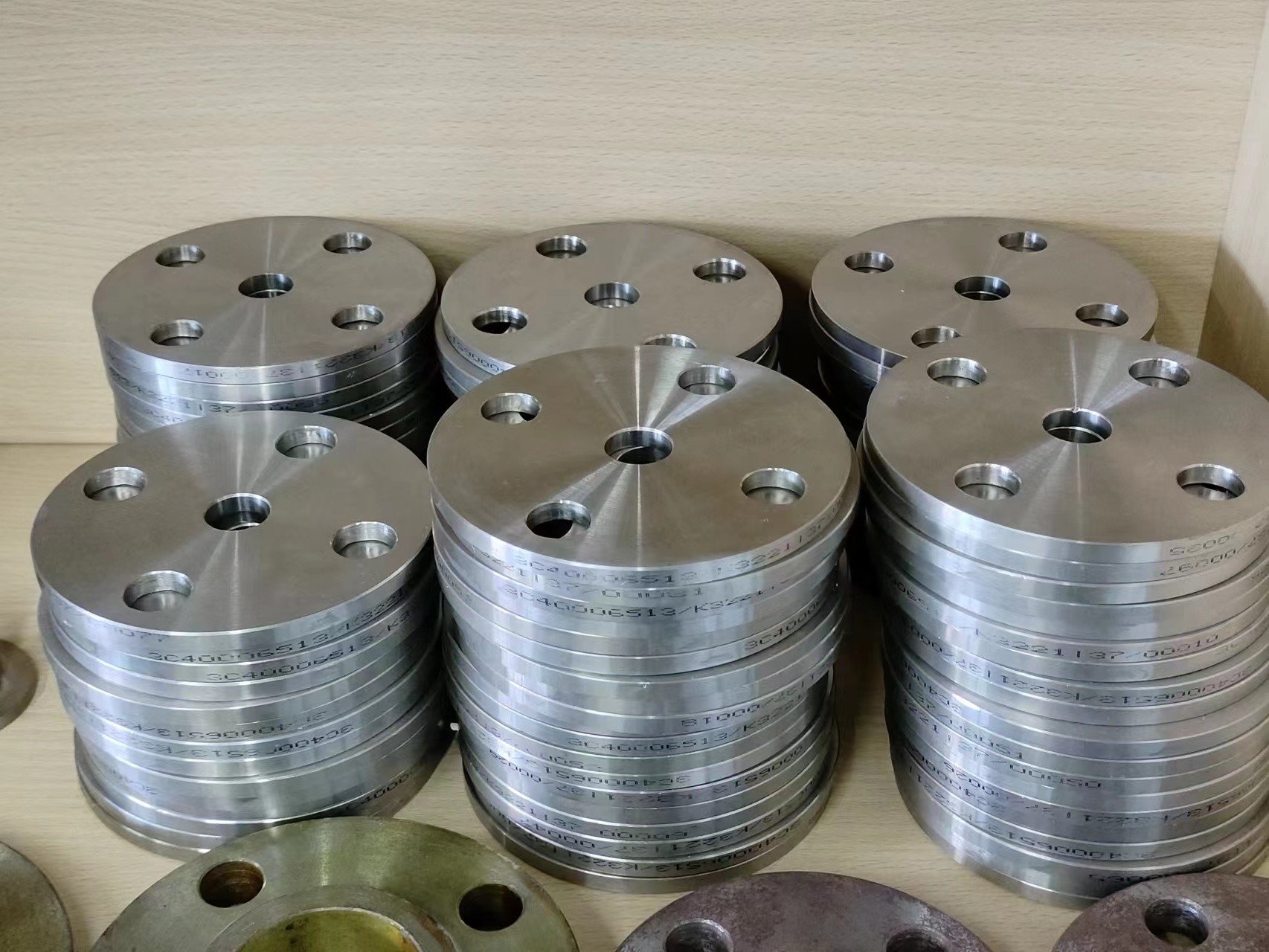 RF Flange 904L / 2205 / 2507 / 321 / 316L Stainless Steel 150LB A182 F304 SW 1-1/2