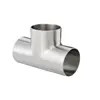 Stainless Steel SS316/SS304 Butt Weld Tee Sanitary Pipe Fittings