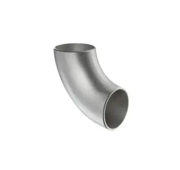 Stainless Steel Elbow Pipe Fitting 90° Angle High Temperature Resistance