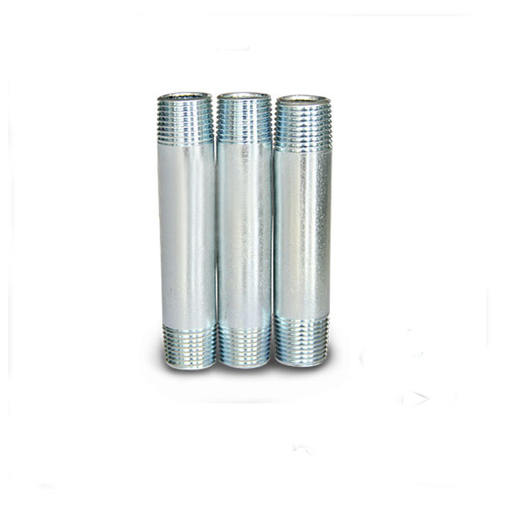 ASTM A213 / A213M T2 Alloy Steel Pipe Fitting / Double Thread Pipe Nipple