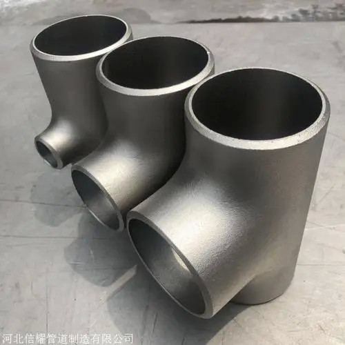 METAL Low Alloy Steel Pipe Fittings Butt Welding Pipe Fittings Equal Tee A403 WP904L 6